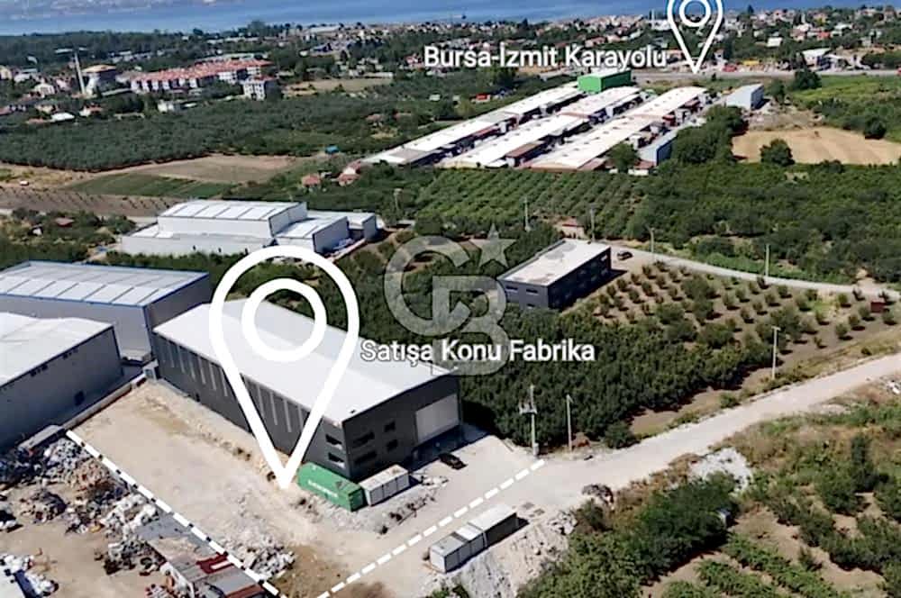 KAYTAZDEREDE 250 KW TRAFOLU 15 TON VİNÇLİ SATILIK FABRİKA