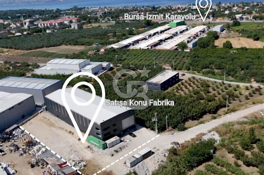 KAYTAZDEREDE 250 KW TRAFOLU 15 TON VİNÇLİ SATILIK FABRİKA