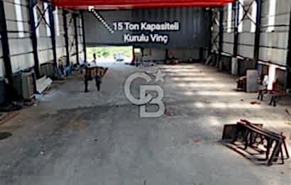 KAYTAZDEREDE 250 KW TRAFOLU 15 TON VİNÇLİ SATILIK FABRİKA