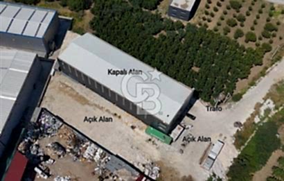 KAYTAZDEREDE 250 KW TRAFOLU 15 TON VİNÇLİ SATILIK FABRİKA