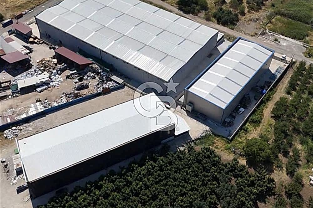 KAYTAZDEREDE 250 KW TRAFOLU 15 TON VİNÇLİ SATILIK FABRİKA